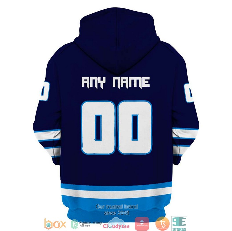 Personalized NHL Toronto Maple Leafs Navy blue 3D Full Printing shirt hoodie 1 2