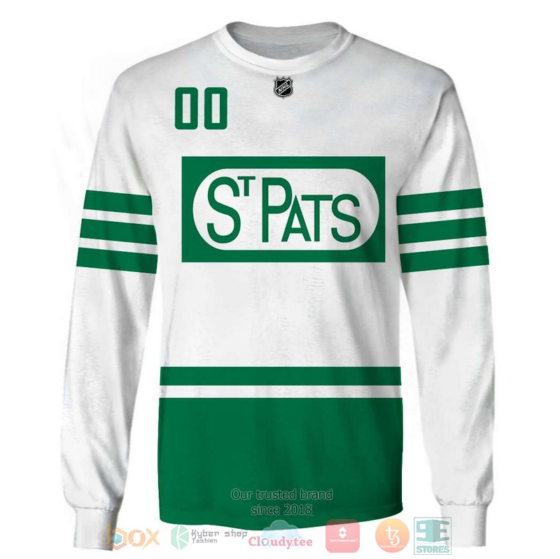 Personalized NHL Toronto St Patricks custom 3D shirt hoodie 1 2 3 4