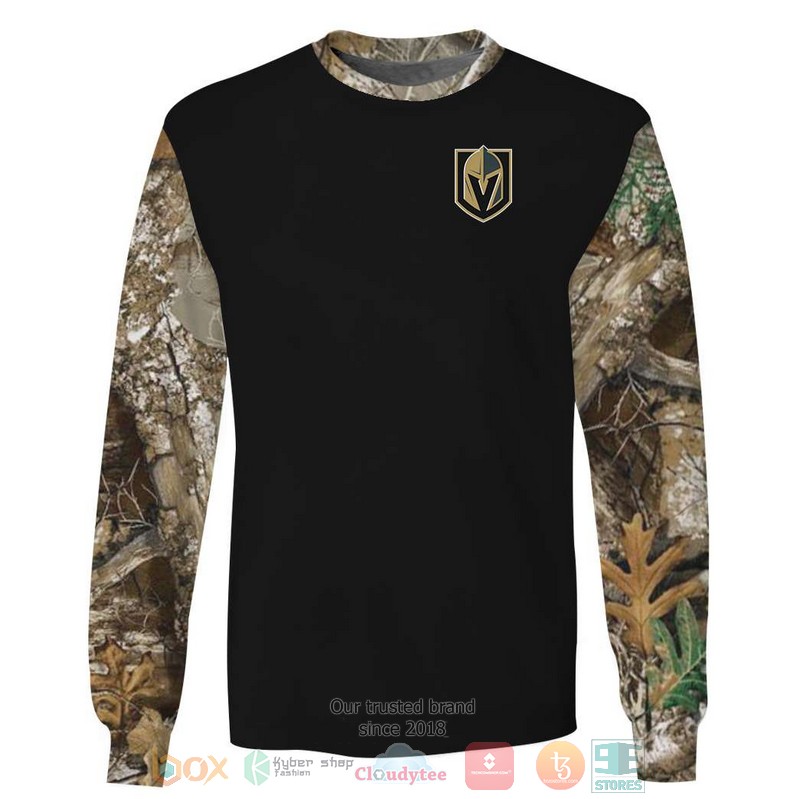 NHL Vegas Golden Knights black hunting camo custom Personalized 3D hoodie, shirt 5 Personalized NHL Vegas Golden Knights black hunting camo custom 3D shirt hoodie 1 2 3 4