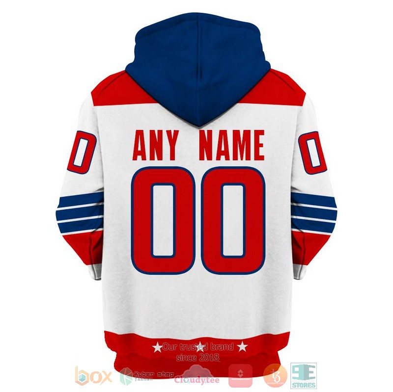 NHL Washington cap hatitals white red custom Personalized 3D hoodie, shirt 4 Personalized NHL Washington Capitals white red custom 3D shirt hoodie 1 2 3