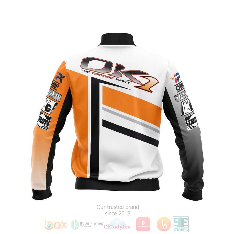 Personalized OK1 The Orange Karts custom 3D Bomber Jacket 2 Personalized OK1 The Orange Karts custom Bomber Jacket 1