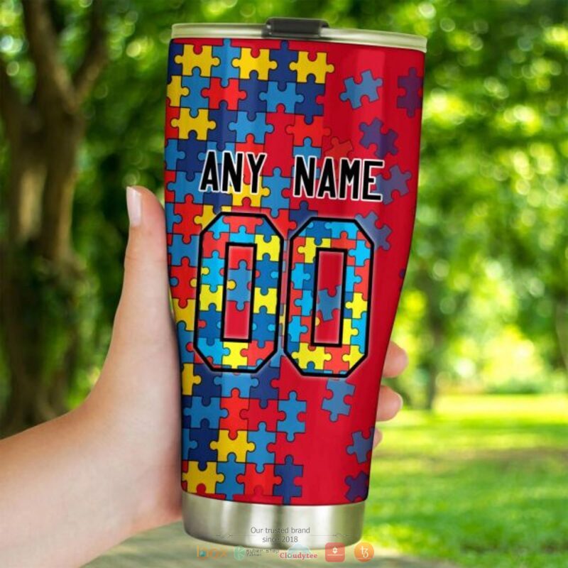 Personalized Ottawa Senators Autism Awareness Tumbler 4 Personalized Ottawa Senators Autism Awareness Tumbler 1 2 3