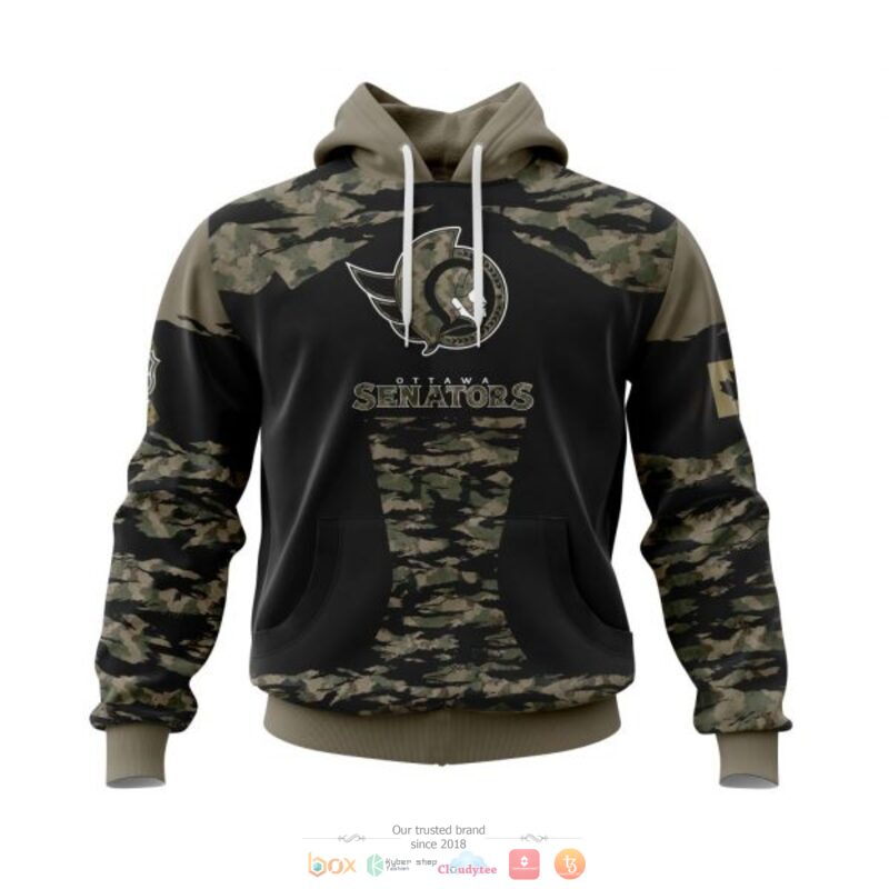 Personalized Ottawa Senators NHL green camo custom full print 3D shirt, hoodie 19 Personalized Ottawa Senators NHL green camo custom 3D shirt hoodie