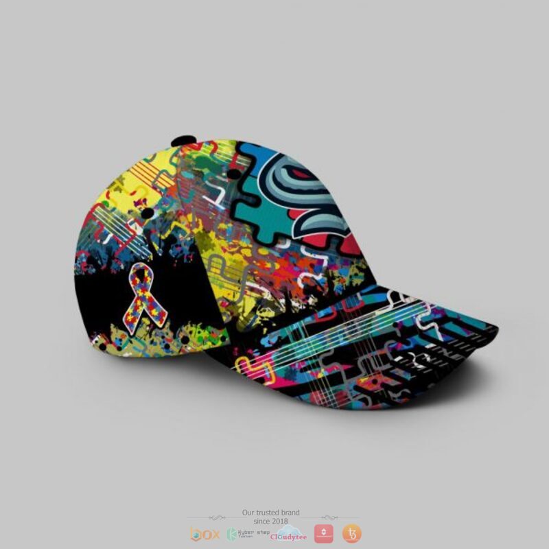 Personalized Seattle Kraken Autism Awareness Concept Cap 2 Personalized Seattle Kraken Autism Awareness Concept Cap 1