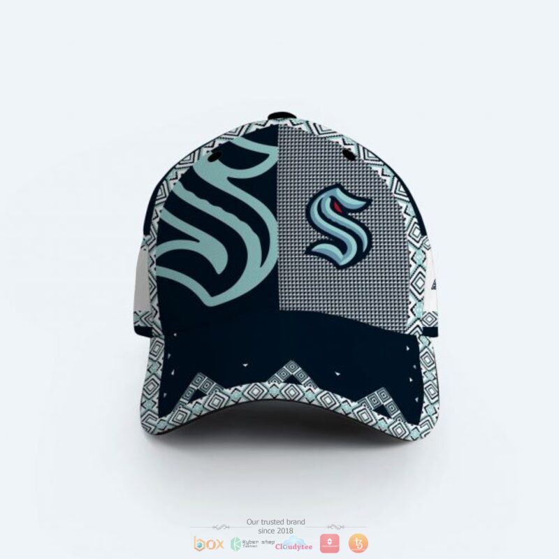 Personalized Seattle Kraken Native Concepts Cap