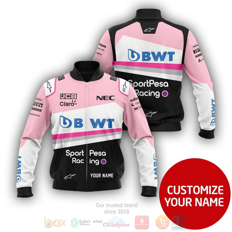 Personalized SportPesa Racing BWT custom Bomber Jacket