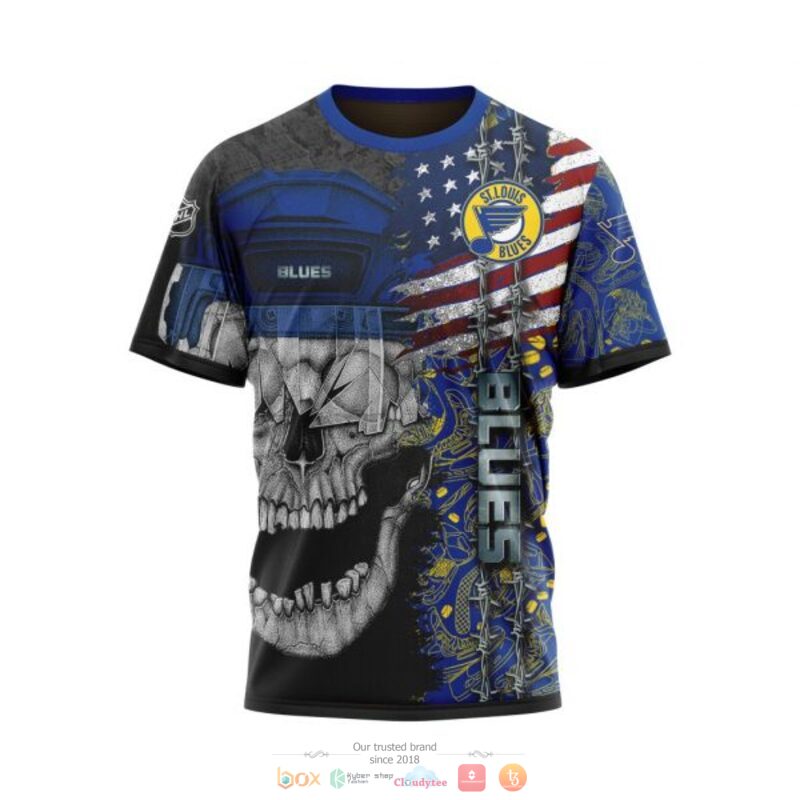 Personalized St. Louis Blues Skull Concept 3d shirt, hoodie 6 Personalized St Louis Blues Skull Concept 3d shirt hoodie 1 2 3 4 5