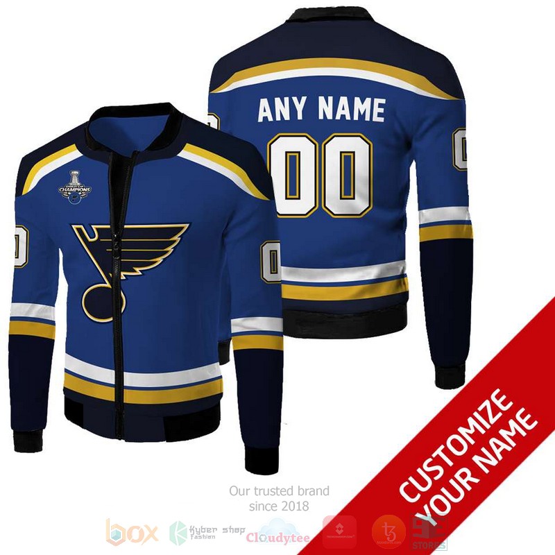 Personalized St Louis Blues NHL custom Bomber Jacket