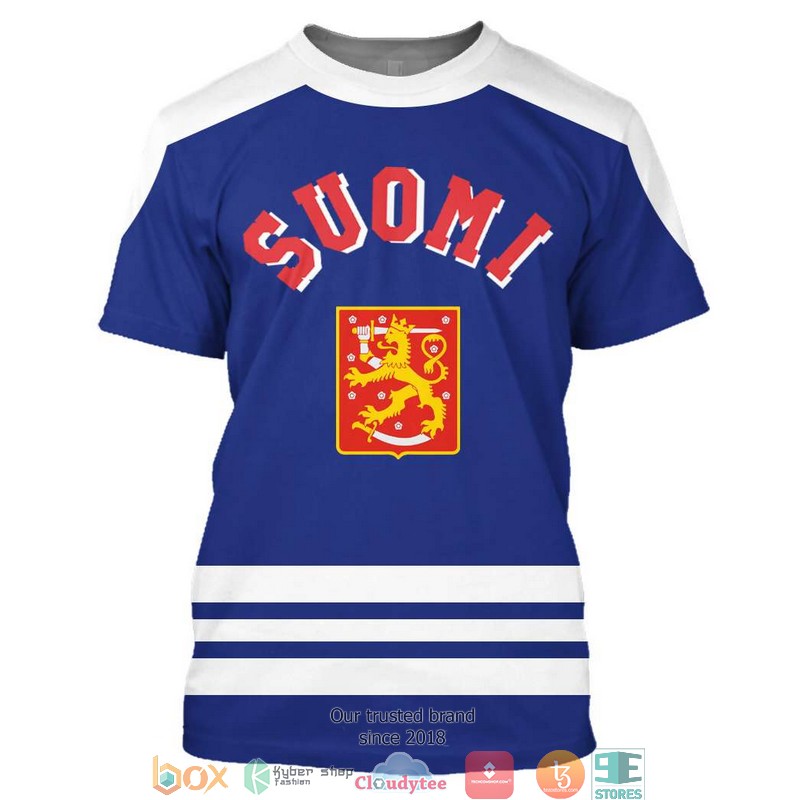 Personalized Suomi 3D Full Printing shirt hoodie 1 2 3 4 5 6