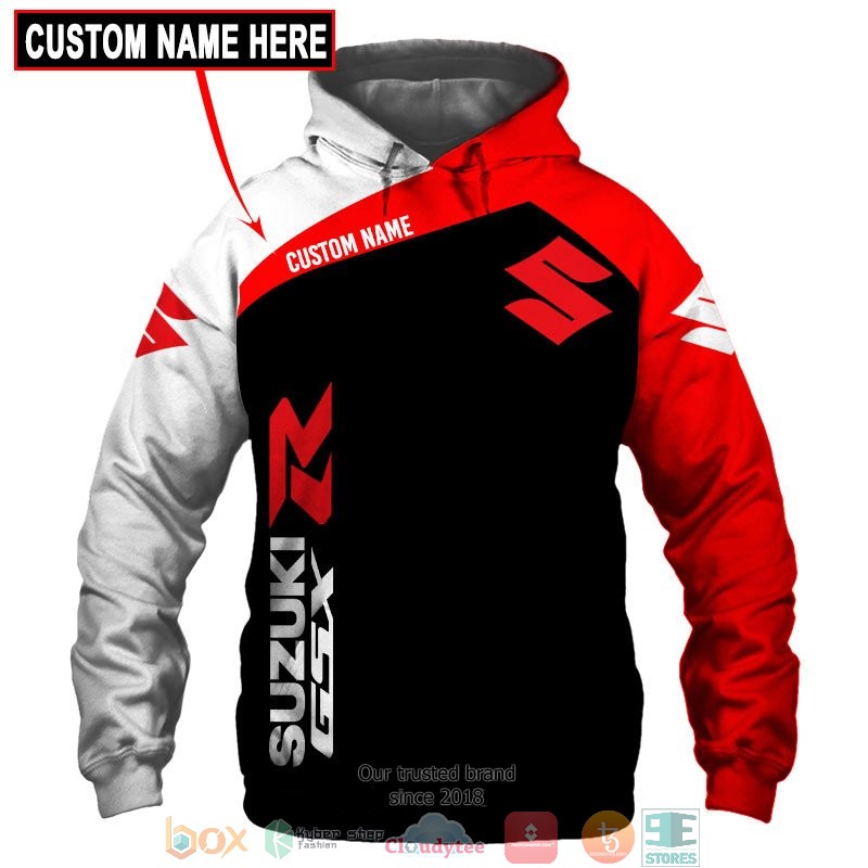 Personalized Suzuki GSX R 3d shirt hoodie 1 2 3 4 5 6 7 8 9 10 11 12