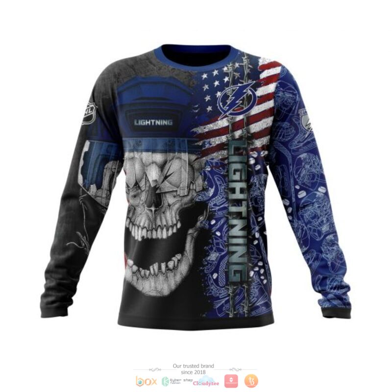 Personalized Tampa Bay Lightning Skull Concept 3d shirt, hoodie 4 Personalized Tampa Bay Lightning Skull Concept 3d shirt hoodie 1 2 3