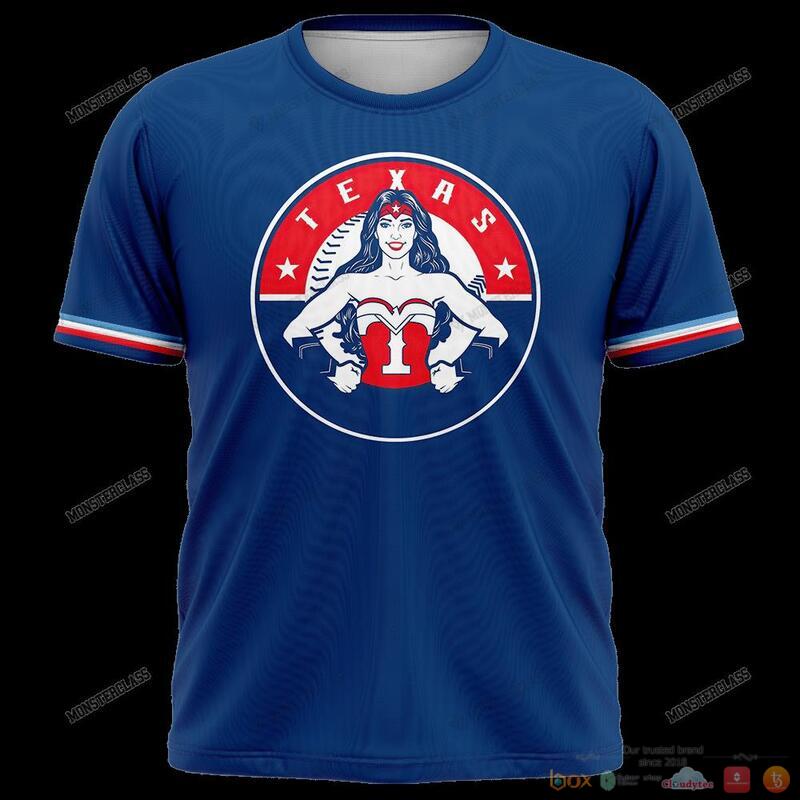 Personalized Texas Wonder Woman Custom jersey Shirt, Hoodie 2 Personalized Texas Wonder Woman Custom 3d Shirt Hoodie 1