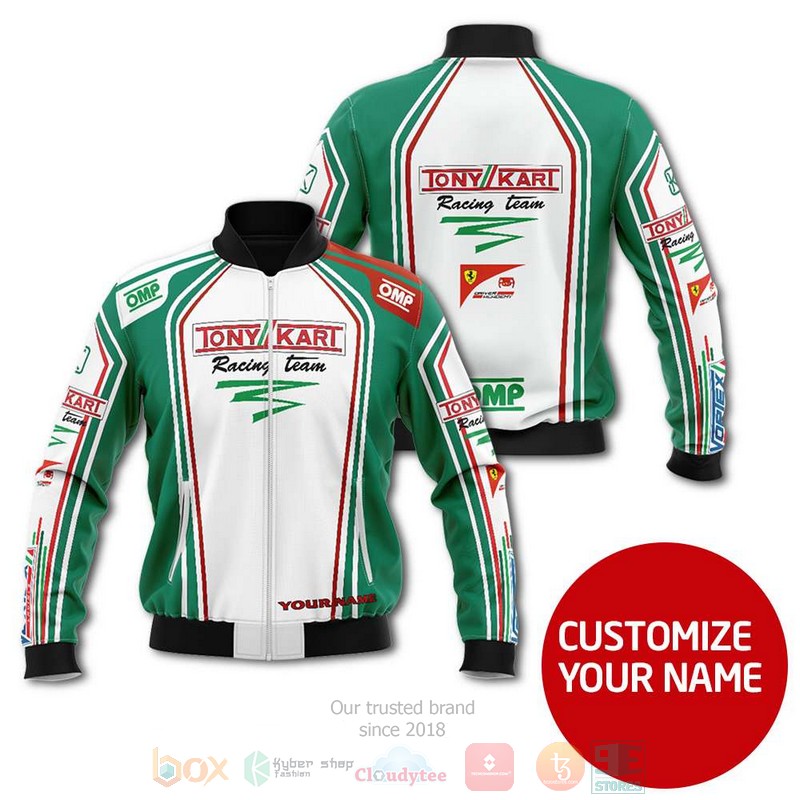 Personalized Tony Kart Racing Team custom 3D Bomber Jacket 1 Personalized Tony Kart Racing Team custom Bomber Jacket