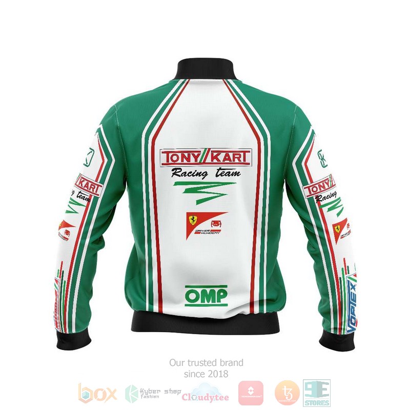 Personalized Tony Kart Racing Team custom 3D Bomber Jacket 2 Personalized Tony Kart Racing Team custom Bomber Jacket 1