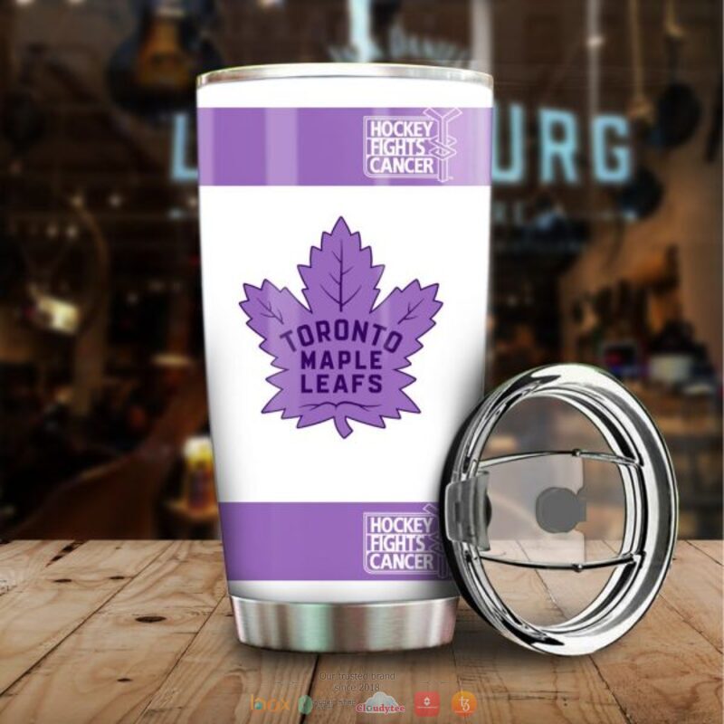 Personalized Toronto Maple Leafs Fights Cancer Concept Tumbler