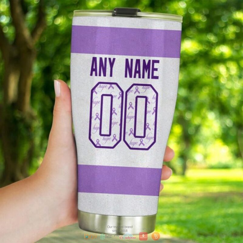 Personalized Toronto Maple Leafs Fights Cancer Concept Tumbler 4 Personalized Toronto Maple Leafs Fights Cancer Concept Tumbler 1 2 3