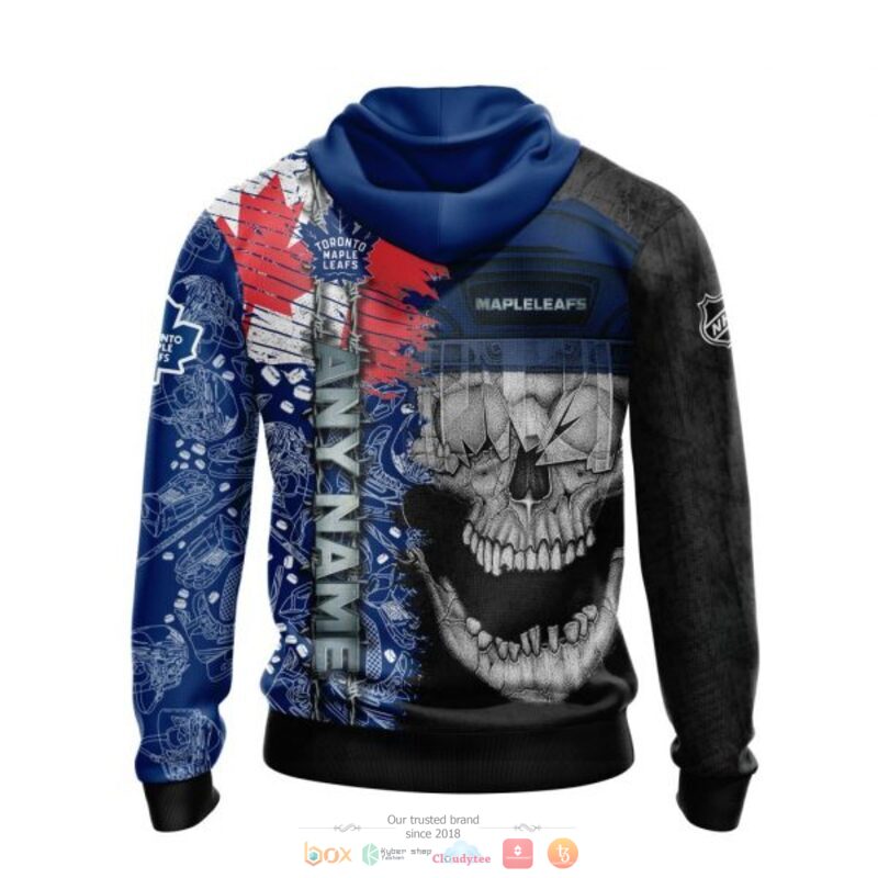Personalized Toronto Maple Leafs Skull Concept 3d shirt, hoodie 3 Personalized Toronto Maple Leafs Skull Concept 3d shirt hoodie 1 2