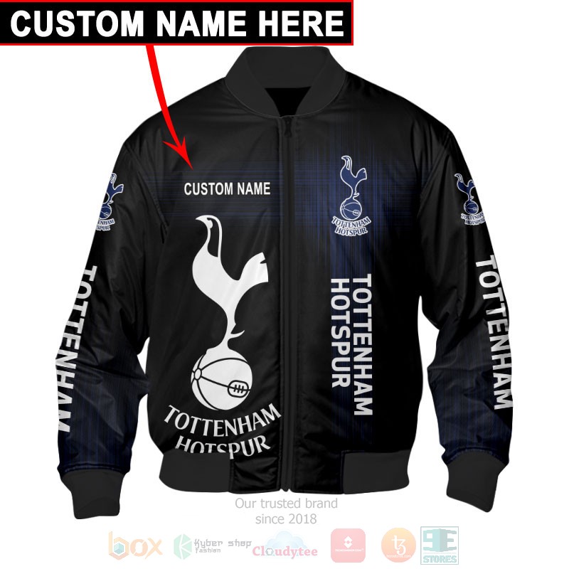 Personalized Tottenham Hotspur black custom shirt, hoodie 6 Personalized Tottenham Hotspur black custom 3D shirt hoodie 1 2 3 4 5