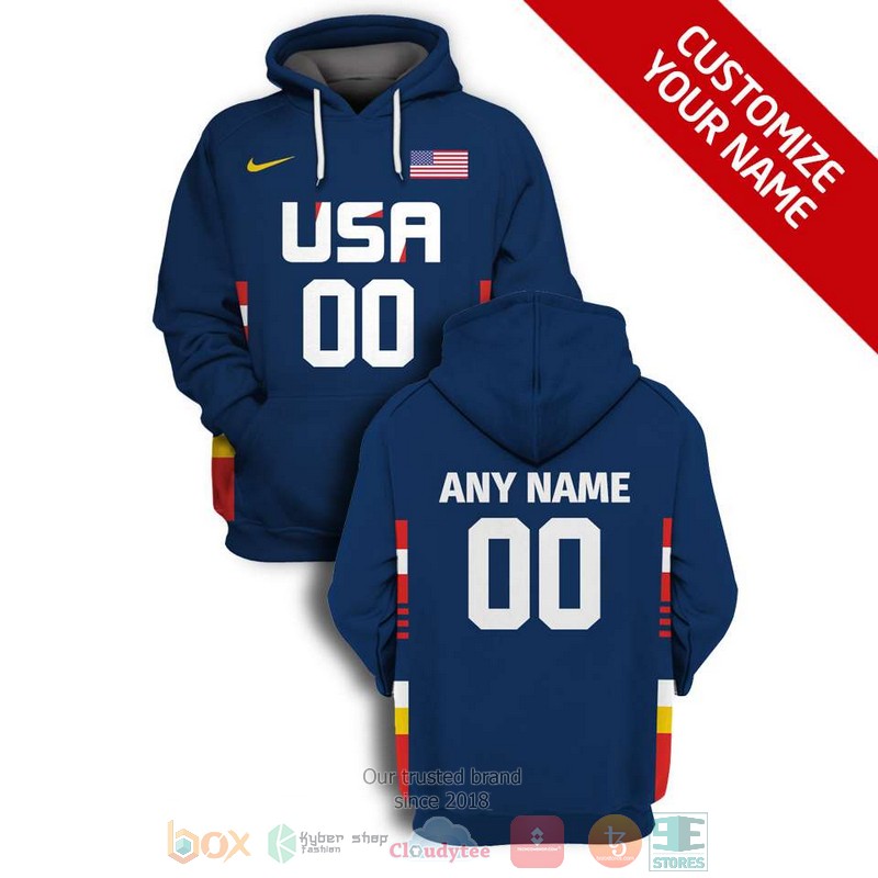 USA American Flag Nike custom Personalized 3D hoodie, shirt 1 Personalized USA American Flag Nike custom 3D shirt hoodie