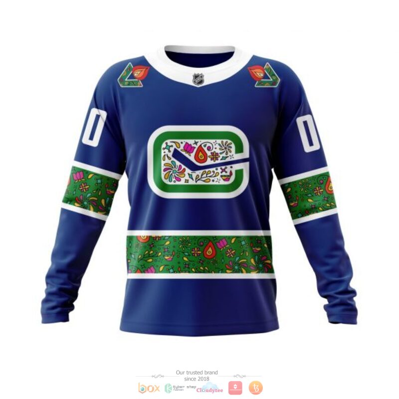 Personalized Vancouver Canucks NHL Celebrate Diwali blue custom full print 3D shirt, hoodie 6 Personalized Vancouver Canucks NHL Celebrate Diwali blue custom 3D shirt hoodie 1 2 3 4 5