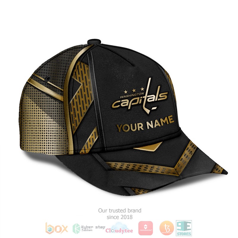 Washington cap hatitals NHL custom Personalized cap hat 2 Personalized Washington Capitals NHL custom cap 1