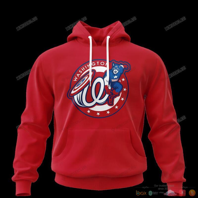 Personalized Washington Captain Americas Custom jersey Shirt, Hoodie 4 Personalized Washington Captain Americas Custom 3d Shirt Hoodie 1 2 3
