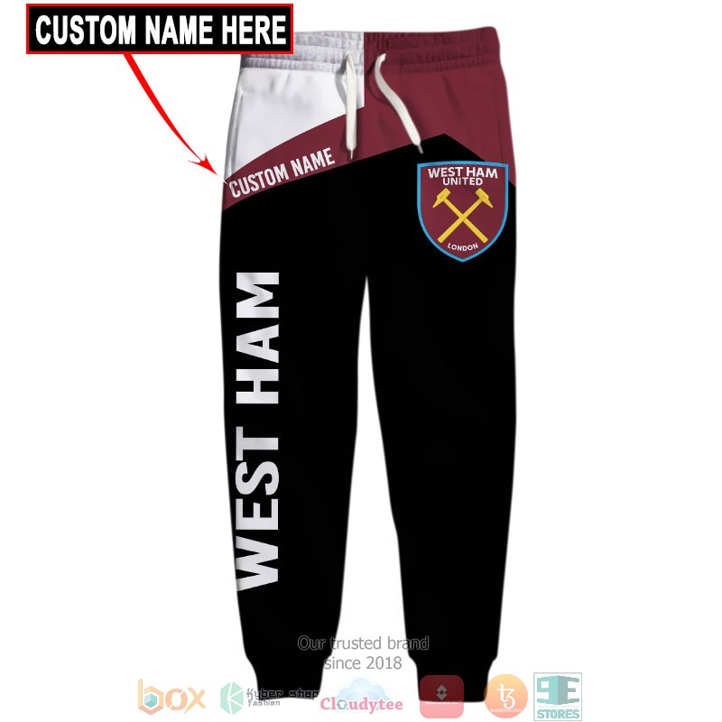 Personalized West Ham 3d shirt, hoodie 5 Personalized West Ham 3d shirt hoodie 1 2 3 4
