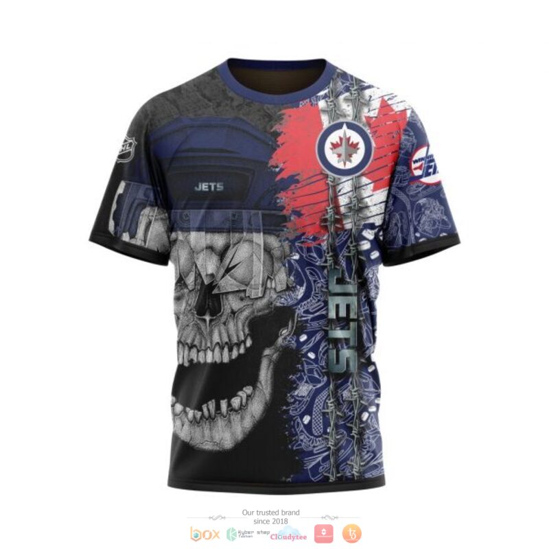 Personalized Winnipeg Jets Skull Concept 3d shirt hoodie 1 2 3 4 5