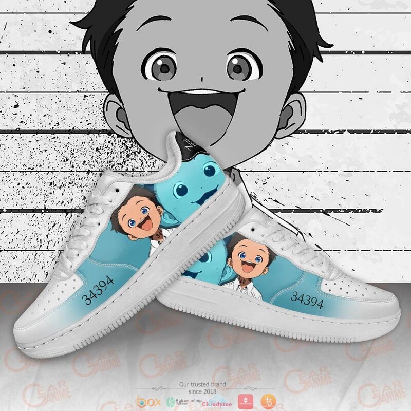 Phil The Promised Neverland Anime Nike Air Force shoes 1 2 3