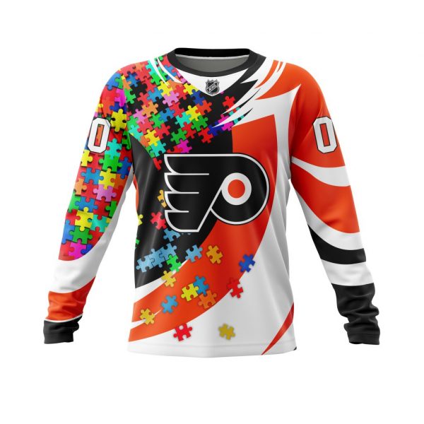 Philadelphia Flyers Autism Awareness Personalized NHL 3d shirt, hoodie 4 Philadelphia Flyers Autism Awareness Personalized NHL 3d shirt hoodie 1 2 3