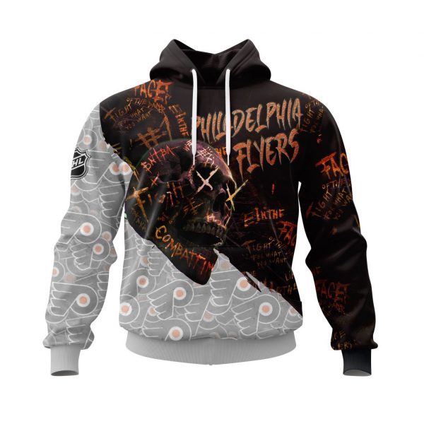 Philadelphia Flyers Personalized NHL Skull Style 3d shirt hoodie