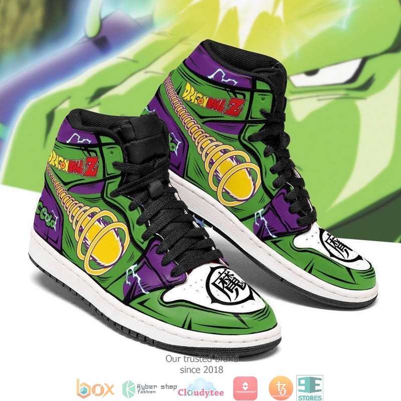 Piccolo Anime Dragon Ball Air Jordan High Top Shoes 1