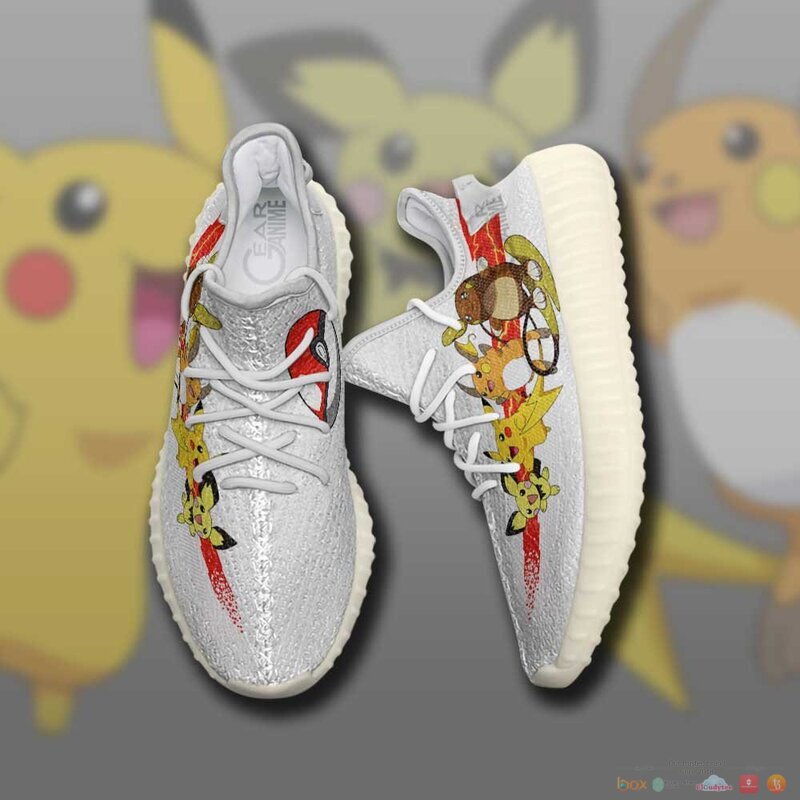 Pikachu Evolution Pokemon Anime yeezy sneaker 1
