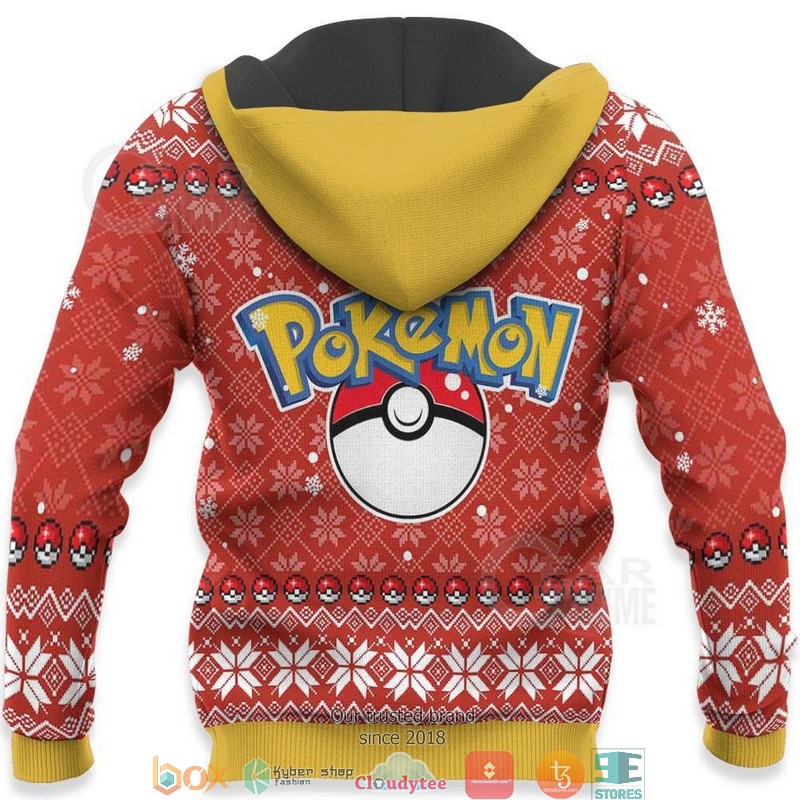 Pikachu Pokemon Anime Xmas 3d shirt, hoodie 4 Pikachu Pokemon Anime Xmas 3d shirt hoodie 1 2 3