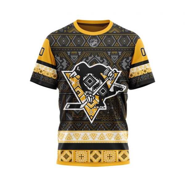 Pittsburgh Penguins Specialized Native Concepts 3d shirt hoodie 1 2 3 4 5