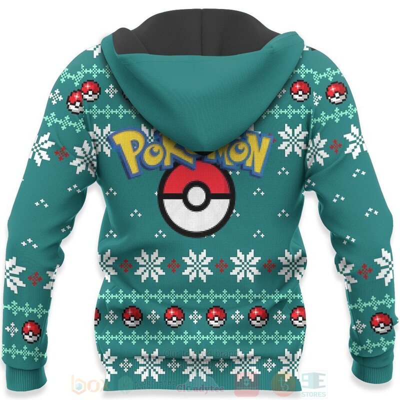 BEST Pokemon Bulbasaur Custom Anime 3D Hoodie, T-Shirt 6 Pokemon Bulbasaur Custom Anime 3D Hoodie Shirt 1 2 3 4 5