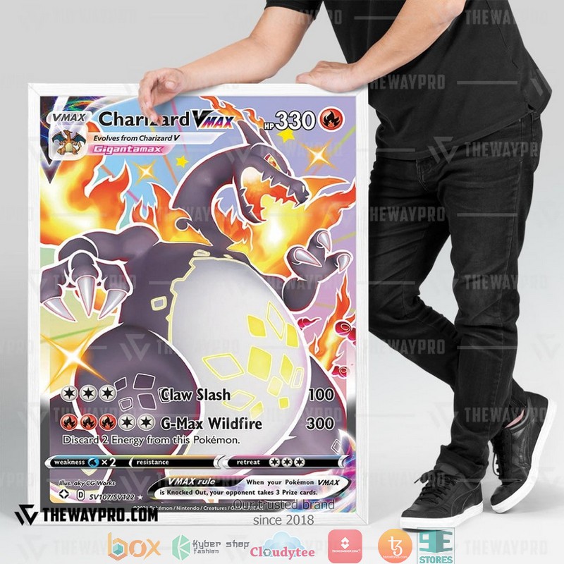 Pokemon Charizard Vmax Canvas