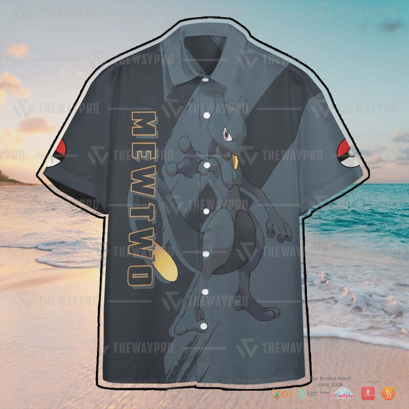 Pokemon Dark Mewtwo Hawaiian shirt 9 Pokemon Dark Mewtwo Hawaiian shirt