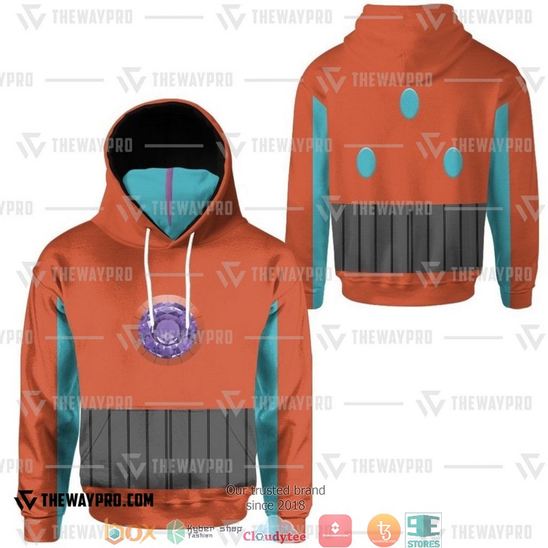Pokemon Deoxys Cosplay Snood Mask Hoodie 4 Pokemon Deoxys Cosplay Snood Mask Hoodie 1 2 3