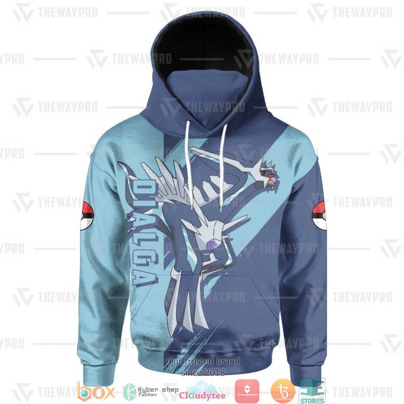 Pokemon Dialga Snood Mask Hoodie 5 Pokemon Dialga Snood Mask Hoodie 1 2 3 4