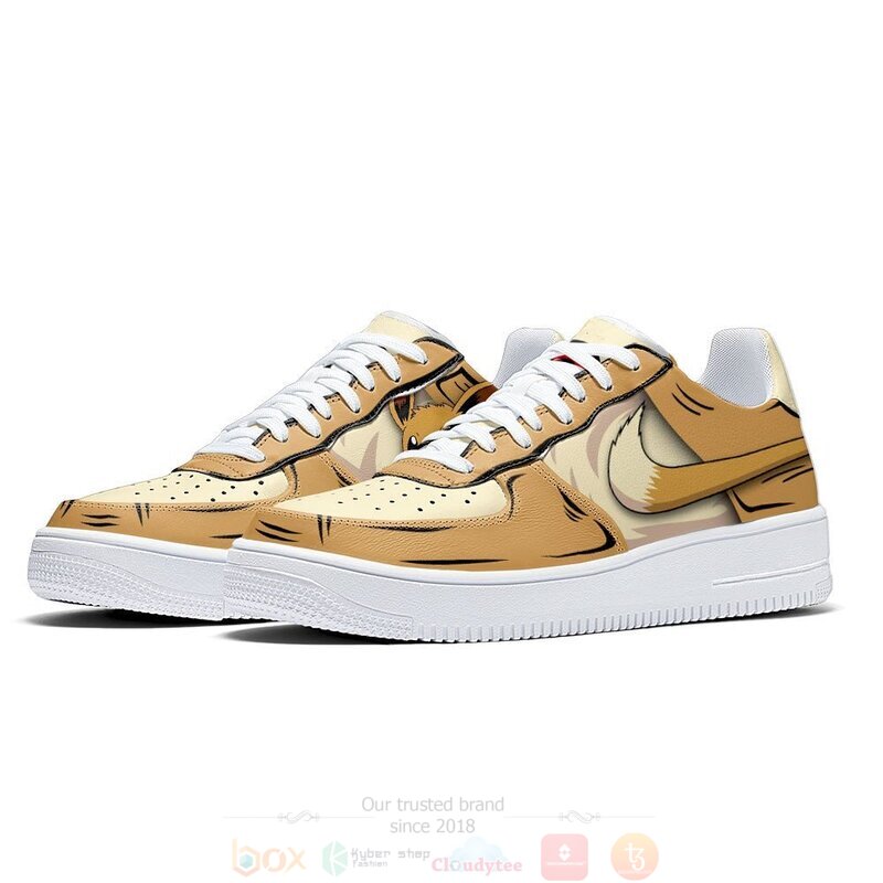 Pokemon Eevee Air Anime Nike Air Force Shoes 1 2 3 4 5