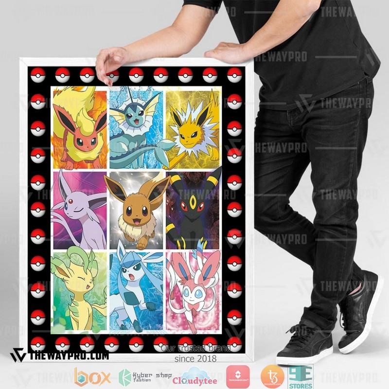 Pokemon Eevee Collection Canvas