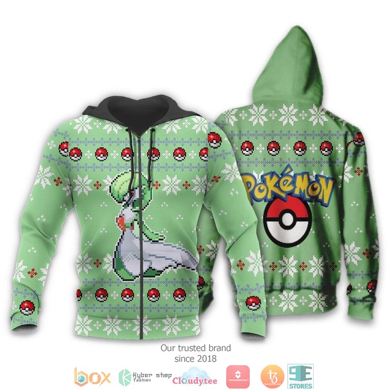 Pokemon Gardevoir Xmas 3d shirt hoodie 1