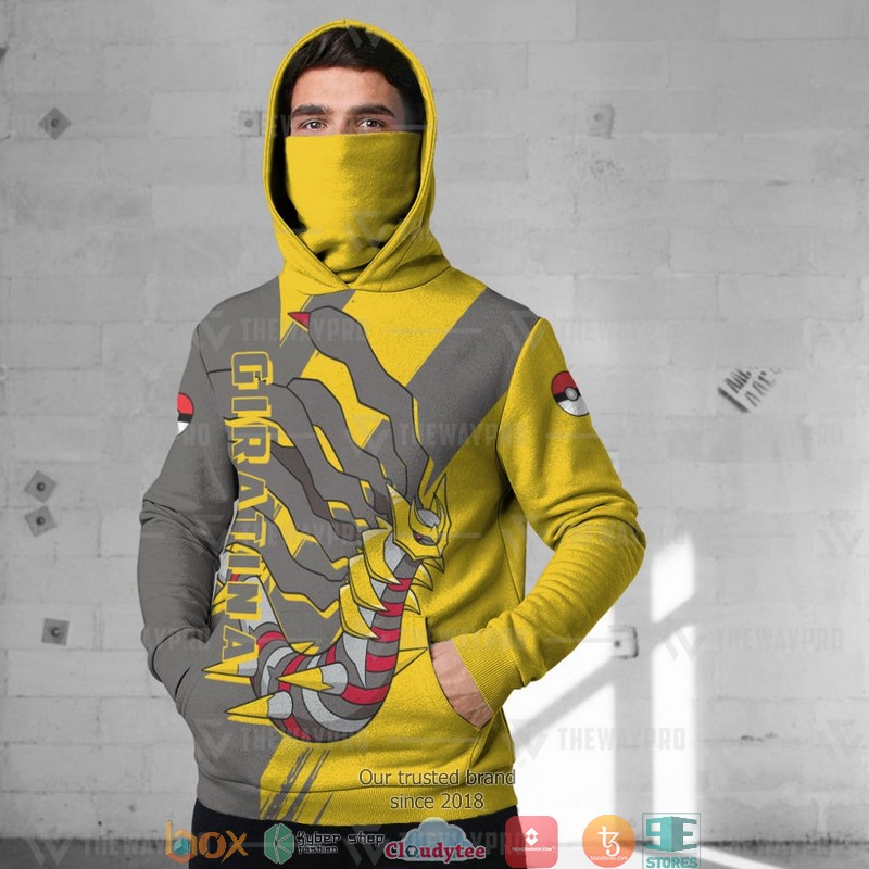 Pokemon Giratina Snood Mask Hoodie