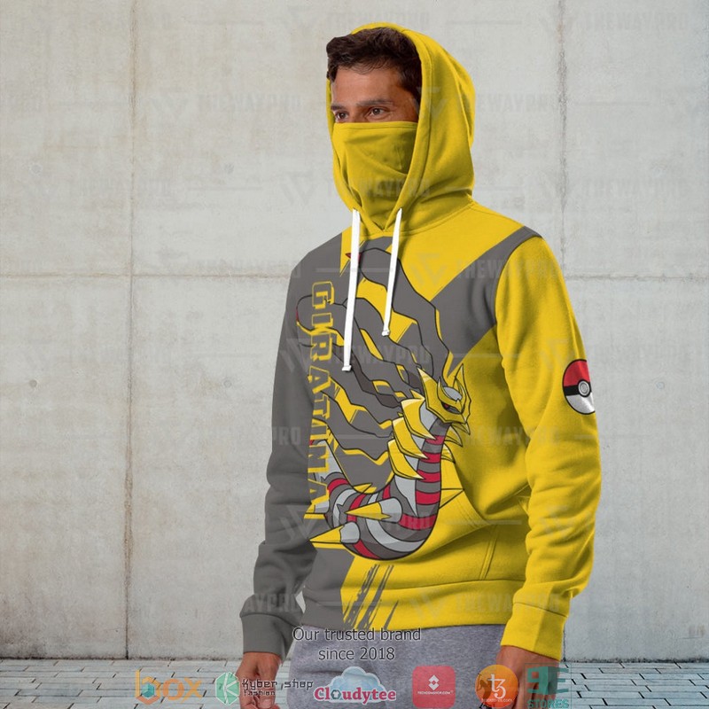 Pokemon Giratina Snood Mask Hoodie 1