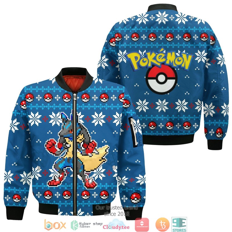 Pokemon Lucario Clothes 3d shirt, hoodie 4 Pokemon Lucario Clothes 3d shirt hoodie 1 2 3