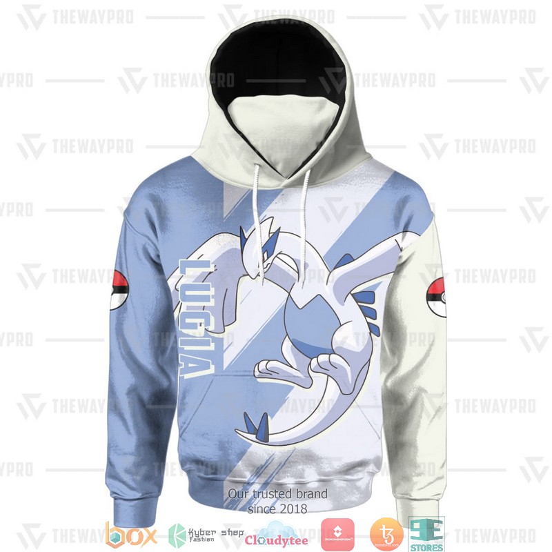 Pokemon Lugia Snood Mask Hoodie 1