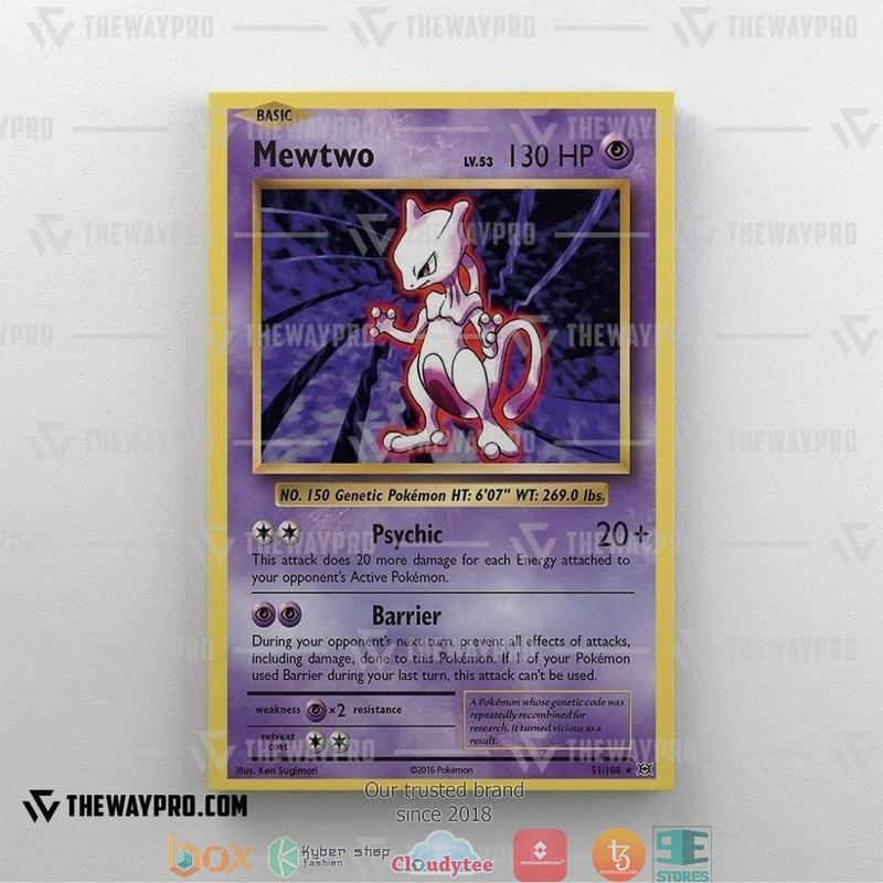 Pokemon Mew Two Evolution Canvas 4 Pokemon Mew Two Evolution Canvas 1 2 3