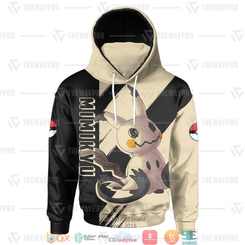 Pokemon Mimikyu Snood Mask Hoodie 1