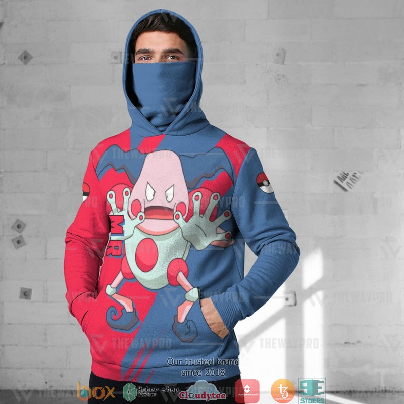 Pokemon Mr Snood Mask Hoodie
